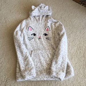 Jumping Beans Girl’s Size 12 Cat Hoodie